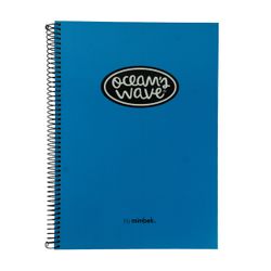 Cuaderno Folio Tapa Encuadernada Color Neón