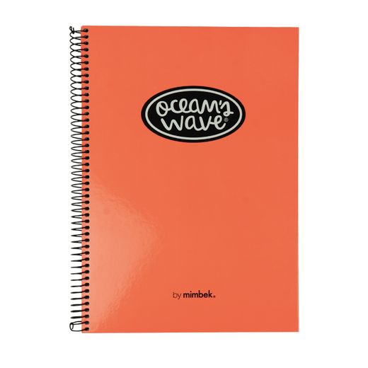 Cuaderno Folio Tapa Encuadernada Color Neón