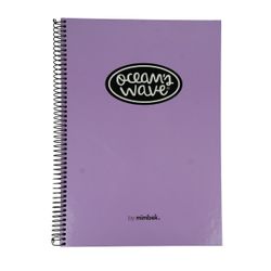 Cuaderno Folio Tapa Encuadernada Color Pastel