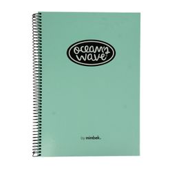 Cuaderno Folio Tapa Encuadernada Color Pastel