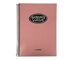 Cuaderno Folio Tapa Encuadernada Color Pastel