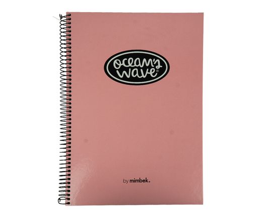 Cuaderno Folio Tapa Encuadernada Color Pastel