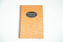 Cuaderno Folio Tapa Plástico Neón