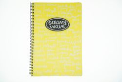 Cuaderno Folio Tapa Plástico Neón