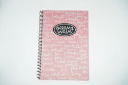 Cuaderno Folio Tapa Plástico Pastel