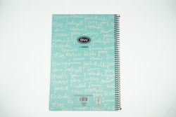 Cuaderno Folio Tapa Plástico Pastel