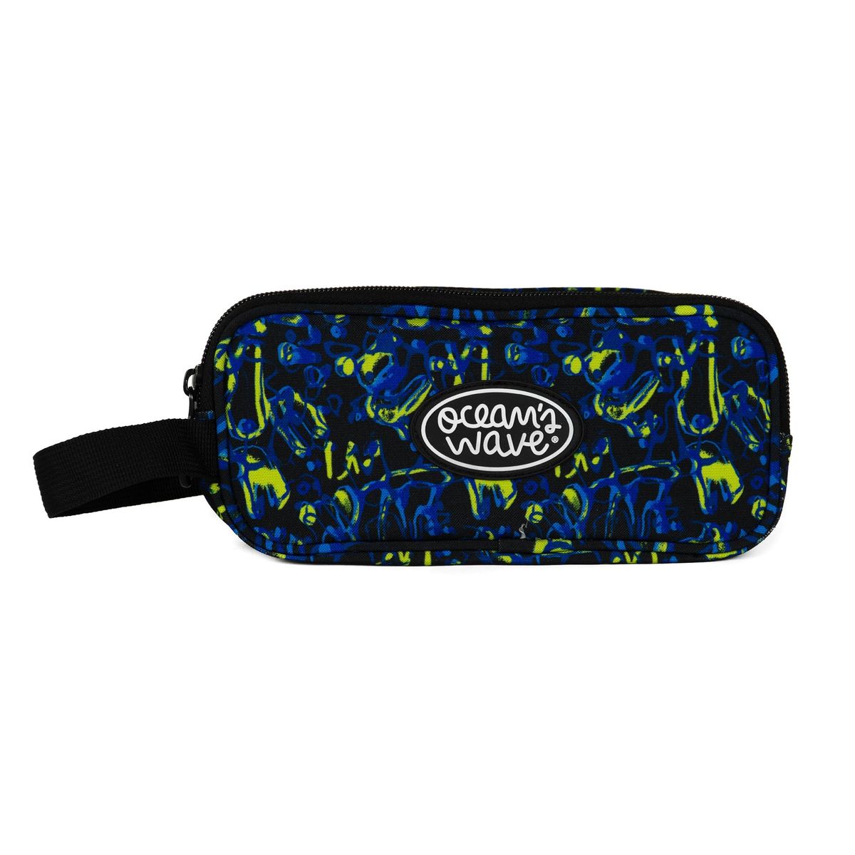 Estuche 3 Cremalleras Blue Liquid