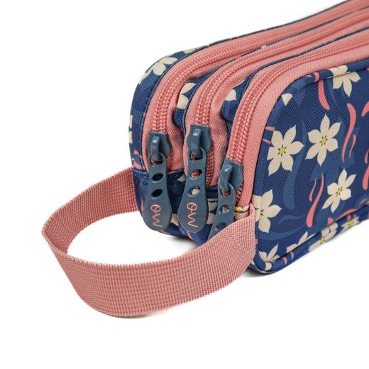 Estuche 3 cremalleras Blum