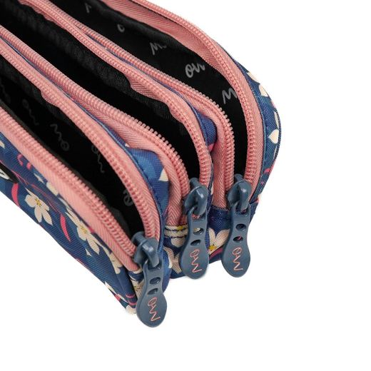 Estuche 3 cremalleras Blum