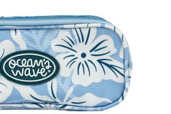 Estuche 3 Cremalleras Bora Bora Azul