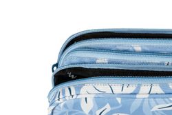 Estuche 3 Cremalleras Bora Bora Azul