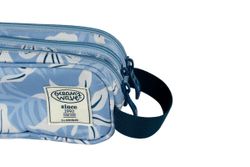 Estuche 3 Cremalleras Bora Bora Azul