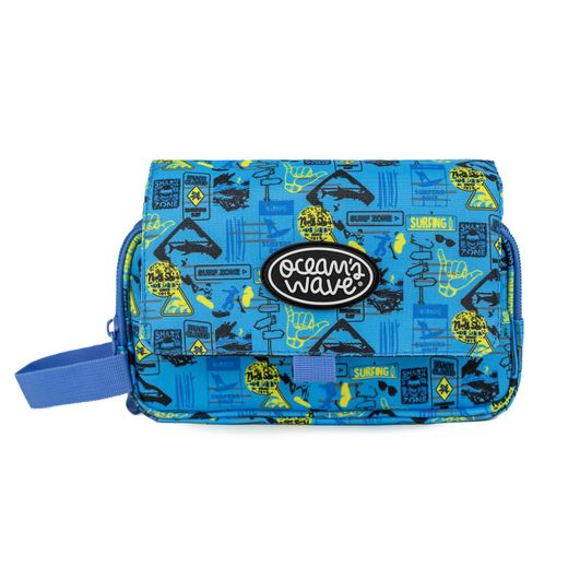 Estuche 3 Cremalleras con Solapa Surf JR