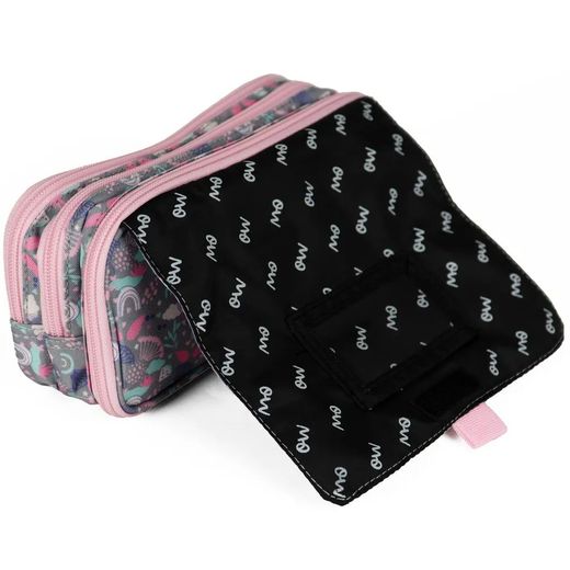 Estuche 3 Cremalleras con Solapa Sweet