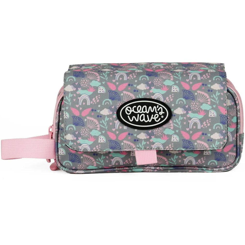 Estuche 3 Cremalleras con Solapa Sweet