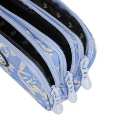 Estuche 3 cremalleras Delia