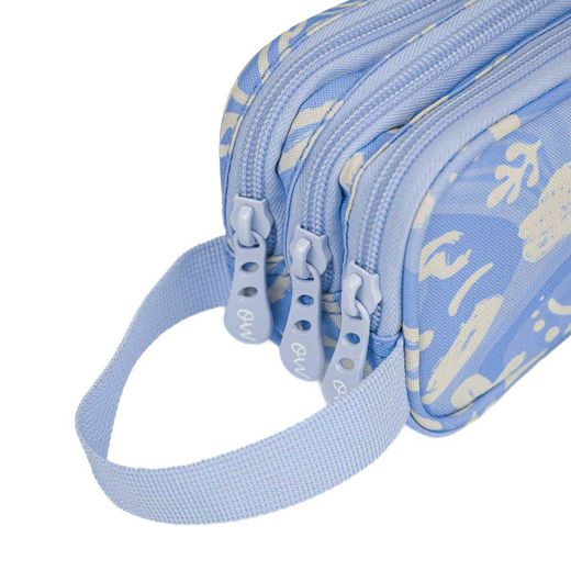 Estuche 3 cremalleras Delia