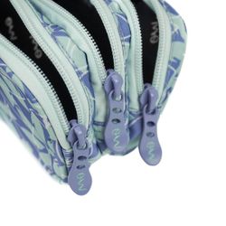 Estuche 3 cremalleras Flora