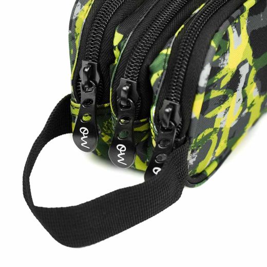 Estuche 3 cremalleras Kraff