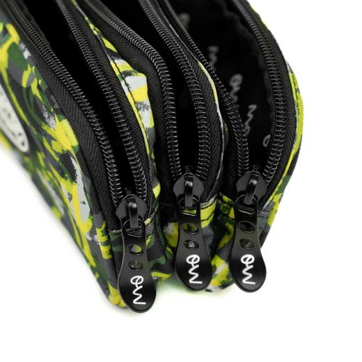 Estuche 3 cremalleras Kraff
