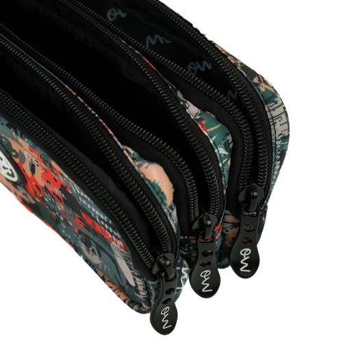 Estuche 3 cremalleras Krew