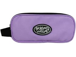 Estuche 3 Cremalleras Lila