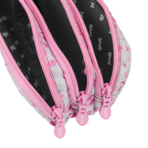 Estuche 3 cremalleras Nari