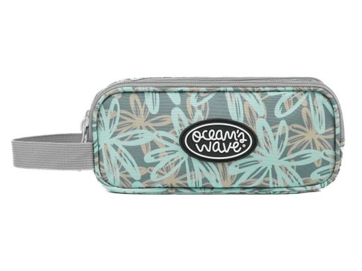 Estuche 3 cremalleras Onda