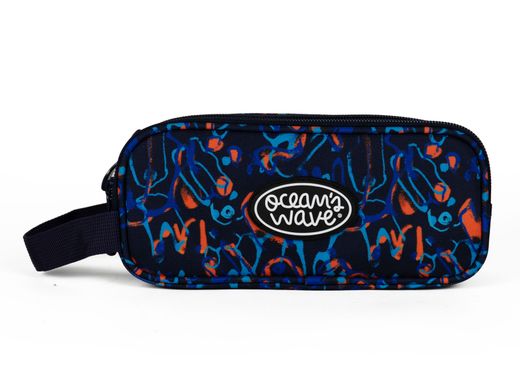 Estuche 3 Cremalleras Orange Liquid