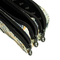 Estuche 3 cremalleras Rush
