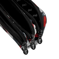 Estuche 3 cremalleras Volt