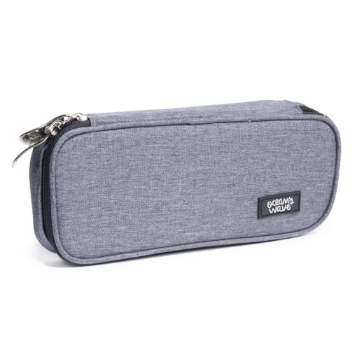 Estuche rectangular Gris