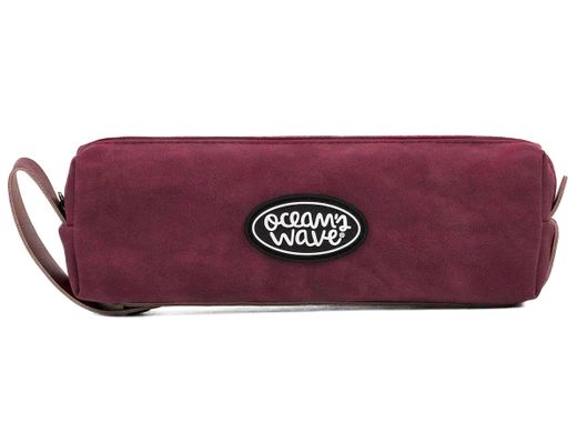 Estuche University burgundi