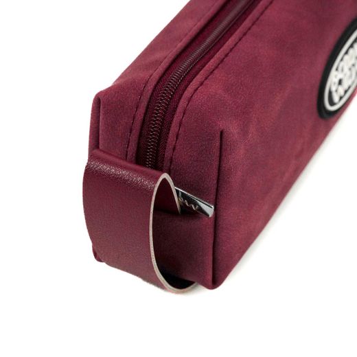 Estuche University burgundi