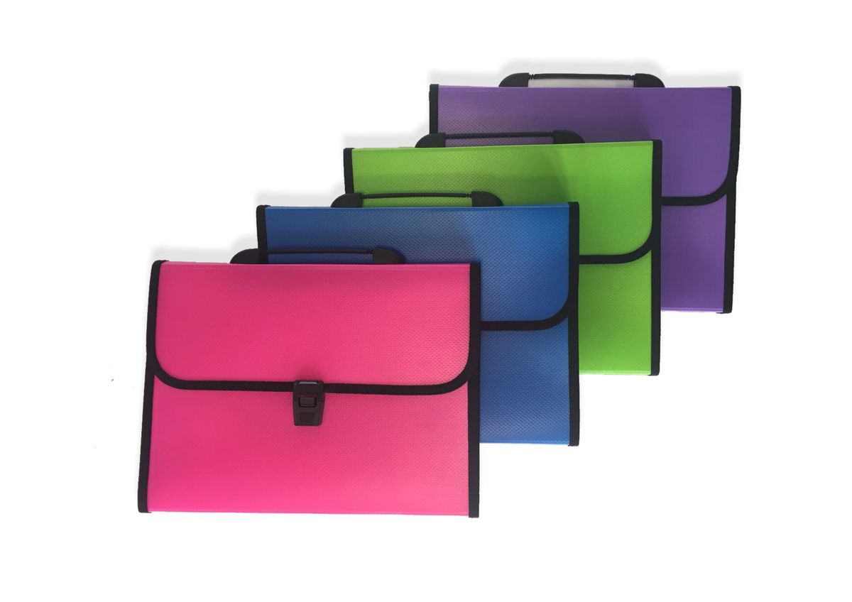 Maletín con asa Violeta