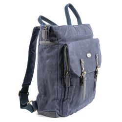 Mochila-bolso urbana Azul
