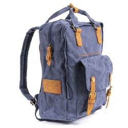 Mochila Canvas Azul