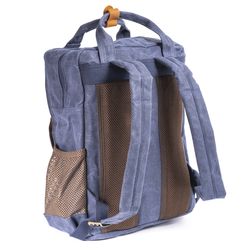 Mochila Canvas Azul