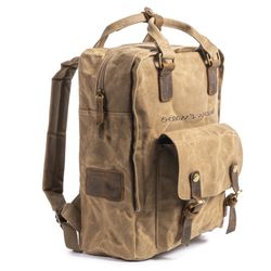 Mochila Canvas Camel