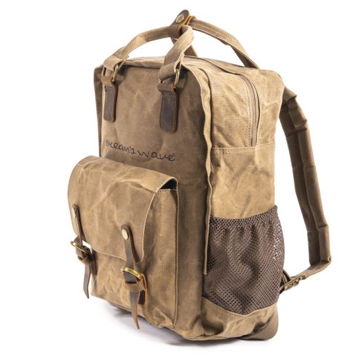 Mochila Canvas Camel