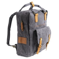 Mochila Canvas Gris