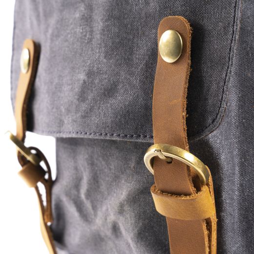 Mochila Canvas Gris