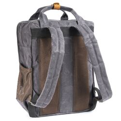 Mochila Canvas Gris