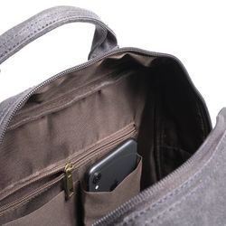 Mochila Canvas Gris