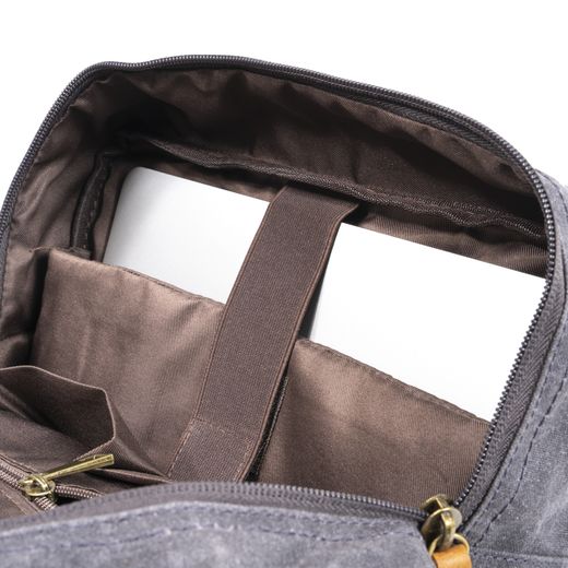 Mochila Canvas Gris