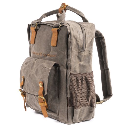 Mochila Canvas Verde