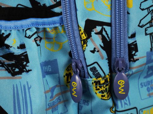 Mochila escolar carro Americano Surf JR
