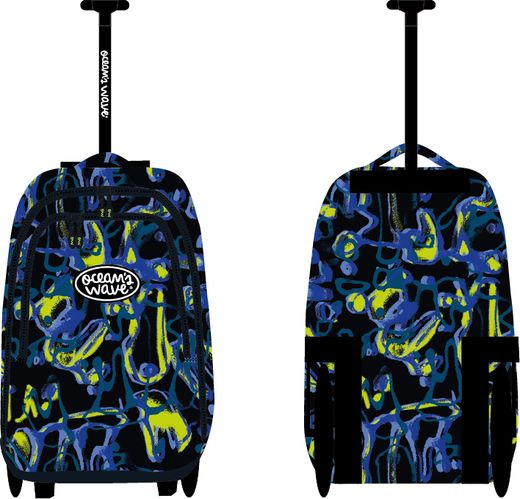 Mochila Carro XXL Blue Liquid