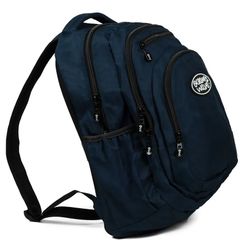 Mochila Multizipper Azul Marino