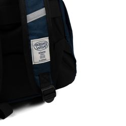 Mochila Multizipper Azul Marino